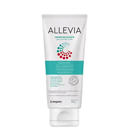 Imagem do produto Megalabs Allevia - Creme Relaxante para Pernas e Pés 200g