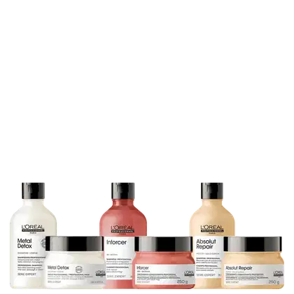 Imagem do produto Kit L'Oréal Professionnel Metal Detox Inforcer Absolut Repair (6 Produtos)