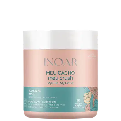Imagem do produto Inoar Meu Cacho, Meu Crush - Máscara Capilar 500g