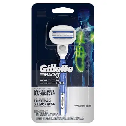Imagem do produto Gillette Mach3 Corpo - Aparelho de Barbear