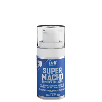 Imagem do produto Intt Super Macho O Poder do Azul - Gel Potencializador Masculino 17ml