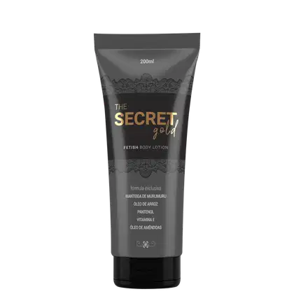 Imagem do produto A Sós The Secret Gold Afrodisíaco - Loção Hidratante Corporal 200ml