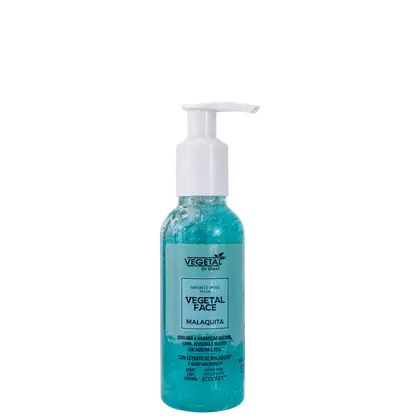 Imagem do produto Vegetal do Brasil Vegetal Face Malaquita - Sabonete Gel Facial 120ml