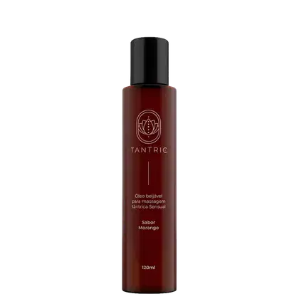 Imagem do produto A Sós Tantra Beijável Morango - Óleo para Massagem 60ml