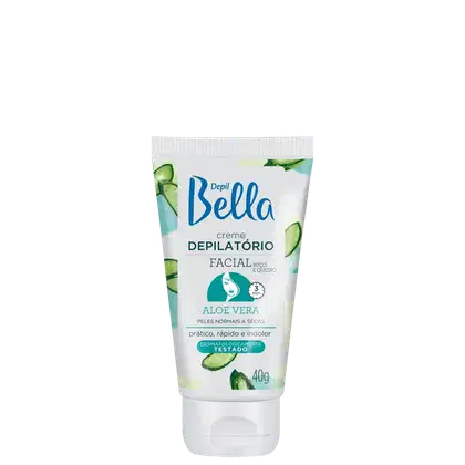 Imagem do produto Depil Bella Aloe Vera - Creme Depilatório Facial 40g
