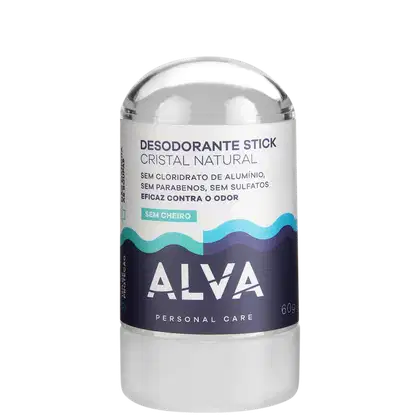 Imagem do produto Alva Stick Cristal Natural - Desodorante em Bastão 60g