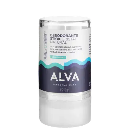 Imagem do produto Alva Stick Cristal Natural - Desodorante em Bastão 120g
