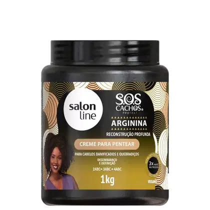 Imagem do produto Salon Line S.O.S Cachos Arginina - Creme de Pentear 1kg
