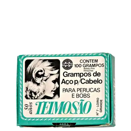 Imagem do produto Grampos De Cabelo Teimoso Nº7 Loiro c/100un