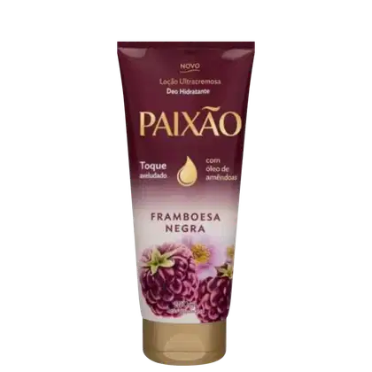 Imagem do produto Monange Paixão Framboesa Negra com Hibisco Ultracremoso - Hidratante 200ml