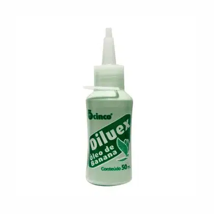 Imagem do produto Cinco Diluex Óleo de Banana - Diluente de Esmalte 50ml
