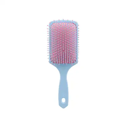 Imagem do produto MQ Beauty Macaron Raquete Almofadada Nylon Grande 05.022 - Escova de Cabelo