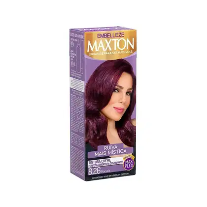 Imagem do produto Maxton Vermelho Marsalha 8.26 - Tintura Creme 158g