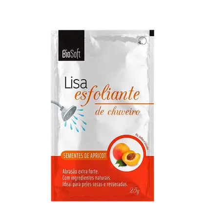Imagem do produto Bio Soft Lisa Sementes de Apricot - Esfoliante de Chuveiro Sachê 25g