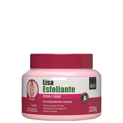 Imagem do produto Bio Soft Lisa Pitaya e Romã - Esfoliante Corporal 220g