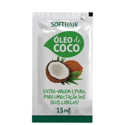 Imagem do produto Soft Hair Óleo de Coco Extra Virgem - Óleo Capilar 15ml