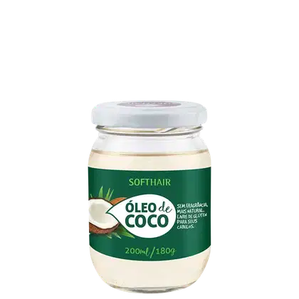 Imagem do produto Soft Hair Óleo de Coco - Óleo Capilar 200ml