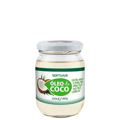 Imagem do produto Soft Hair Óleo de Coco Extra Virgem - Óleo Capilar 200ml