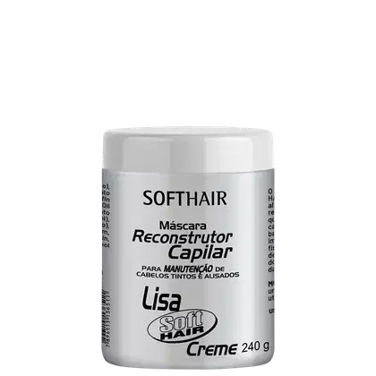 Imagem do produto Soft Hair Lisa Creme - Máscara Reconstrutora 240g