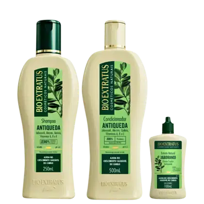 Imagem do produto Kit Bio Extratus Jaborandi Antiqueda Tri (3 Produtos)