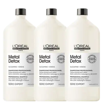 Imagem do produto Kit L'Oréal Professionnel Metal Detox Shampoo (3 Unidades)