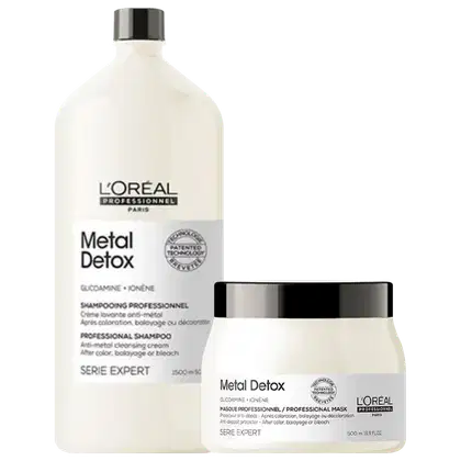 Imagem do produto Kit L'Oréal Professionnel Metal Detox Salon Two (2 Produtos)