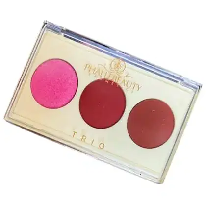 Imagem do produto Paleta Trio Contorno, Iluminador e Blush #DivaFabulosa Phállebeauty PH0321
