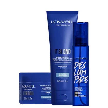 Imagem do produto Kit Lowell Violet Platinum Deslumbre Ultra Trio (3 Produtos)