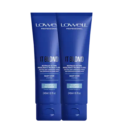 Imagem do produto Kit Lowell Violet Platinum Duo Clean (2 Unidades)