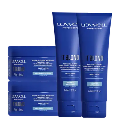 Imagem do produto Kit Lowell Violet Platinum Double Squad (4 Produtos)