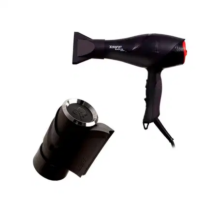 Imagem do produto Kit Secador Black Ion 127V e Bico 90 graus Taiff