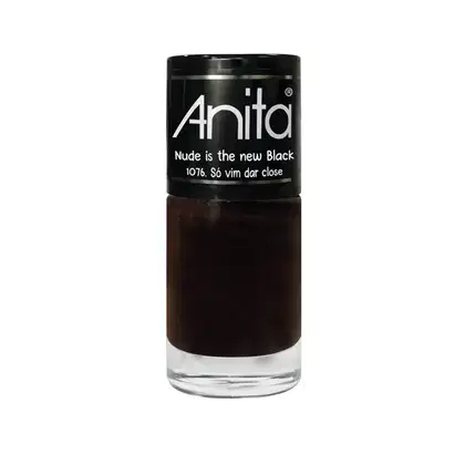 Imagem do produto Anita Nude Is The New Black Só Vim Dar Close 1076 - Esmalte Cremoso 10ml