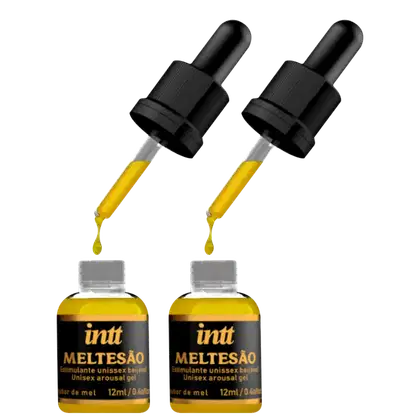 Imagem do produto Kit Intt Meltesão Esquenta Pulsa e Vibra (2 Unidades)