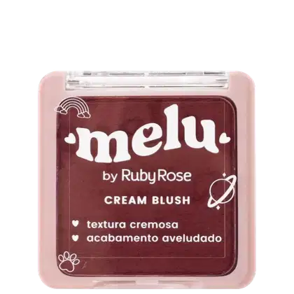 Imagem do produto Melu by Ruby Rose Cream Blush 01 Cherry - Blush 9g