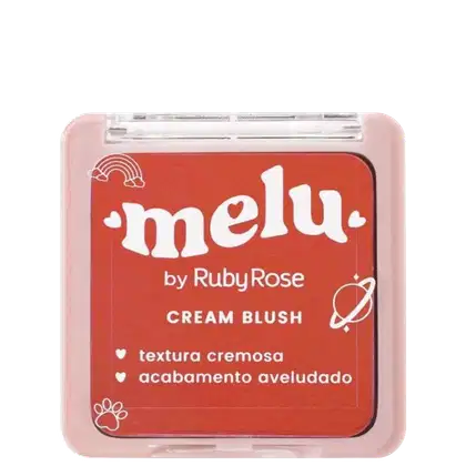 Imagem do produto Melu by Ruby Rose Cream Blush 04 Strawberry - Blush 9g