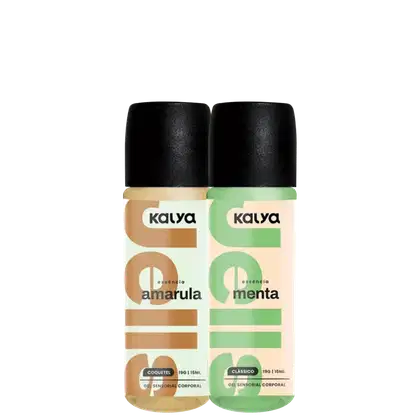 Imagem do produto Kit Kalya Jells Duo Amarula e Menta (2 Produtos)