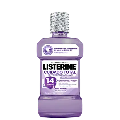 Imagem do produto Enxaguante Bucal Listerine Cuidado Total Zero 250ml