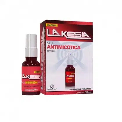 Imagem do produto Solução Lakesia Antimicótica com Iodo 30ml