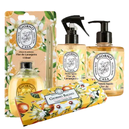 Imagem do produto Kit Giorno Flor de Laranjeira (4 produtos)