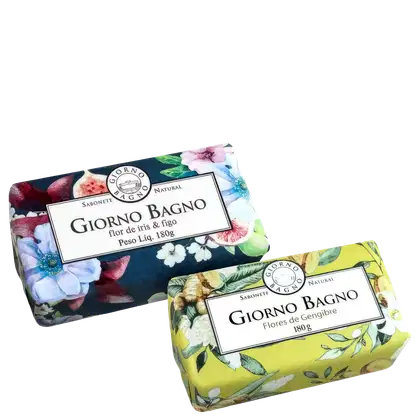 Imagem do produto Kit Giorno Flor de Íris & Figo + Flores de Gengibre (2 Produtos)