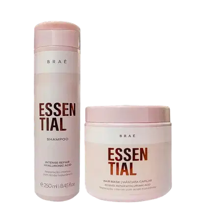Imagem do produto Kit Braé Essential Limpeza e Hidratação Plus (2 Produtos)