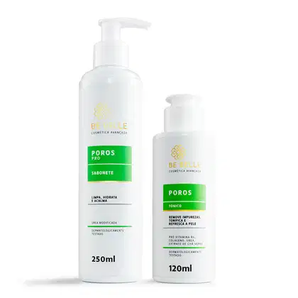 Imagem do produto Kit Be Belle Poros Limpeza e Hidratação (2 Produtos)