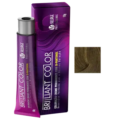 Imagem do produto Sillage Brilliant Color 8/0 Louro Claro - Coloração 50g