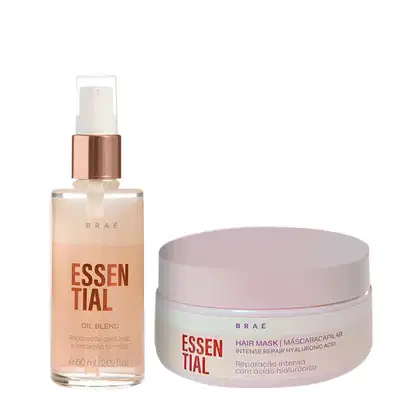 Imagem do produto Kit Braé Essential Oil Blend - Óleo Capilar 60ml + Máscara Capilar 200g