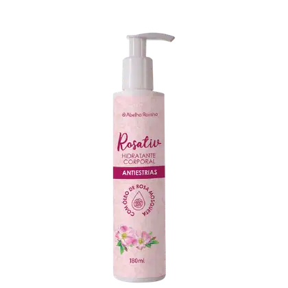 Imagem do produto Abelha Rainha Rosativ - Hidratante Corporal Antiestrias 180ml