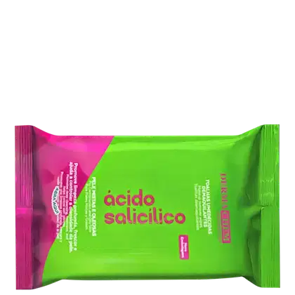 Imagem do produto Dermachem Ácido Salicílico Antioleosidade - Lenço Demaquilante (25 Unidades)