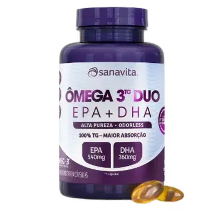 Imagem do produto ÔMEGA 3 DUO 60CAPS SANAVITA