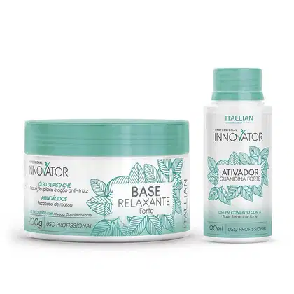 Imagem do produto kit Alisante Profissional Innovator - Base Relaxante Capilar + Ativador Guanidina