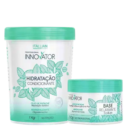 Imagem do produto Kit Itallian Hairtech Innovator Relaxa e Condiciona (2 Produtos)