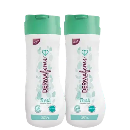 Imagem do produto Kit Cimed DermaFeme Fresh Sabonete Íntimo (2 Unidades)